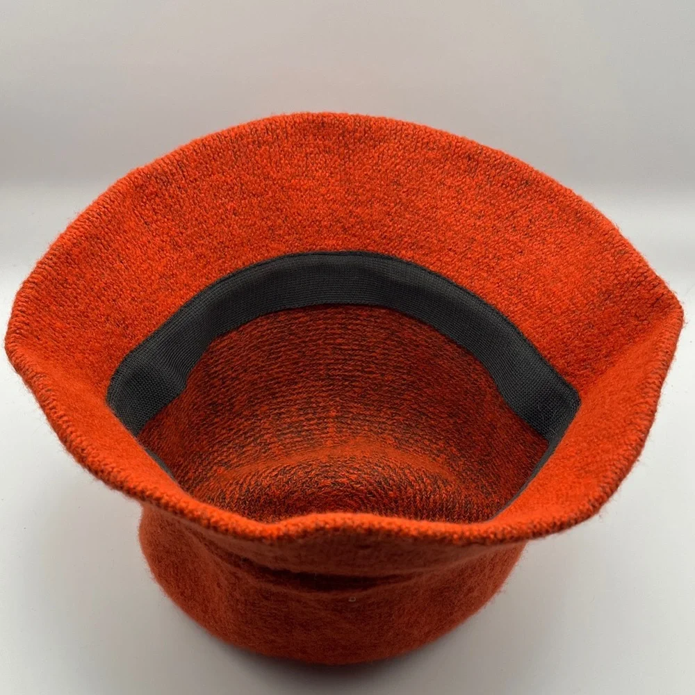 J. Crew Burnt Orange Wool-Blend Bucket Hat